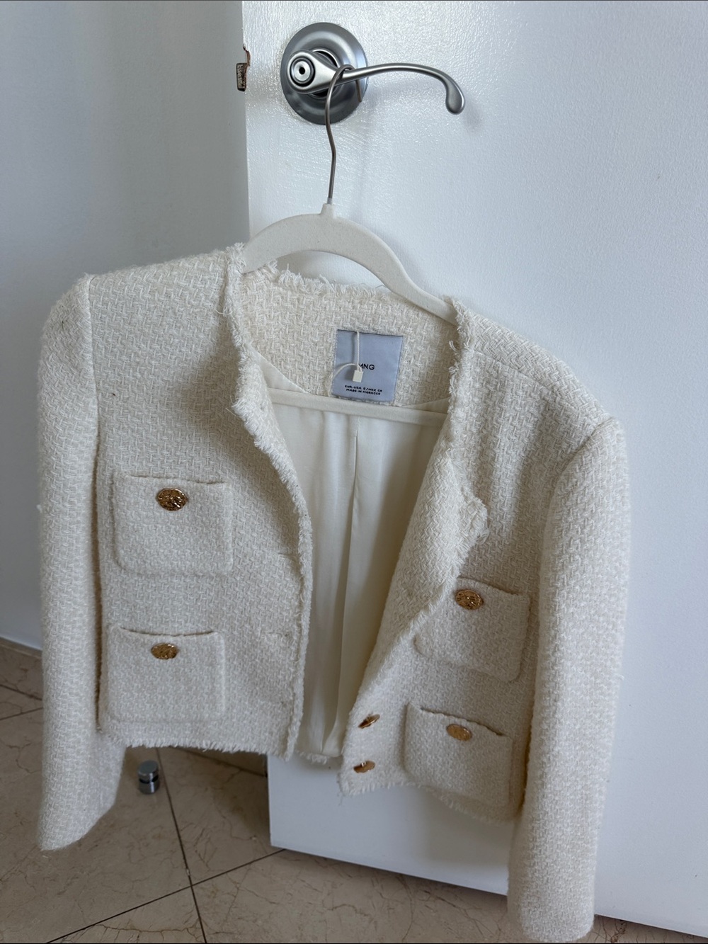 Mango tweed jacket